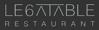 Le 6 à table logo