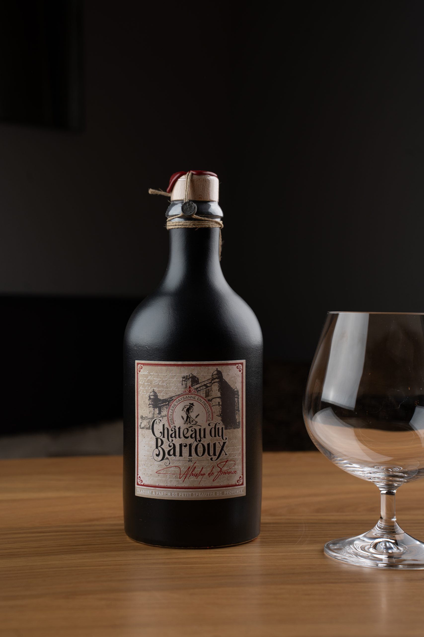 Le Château du Barroux, pour son whisky au petit épeautre