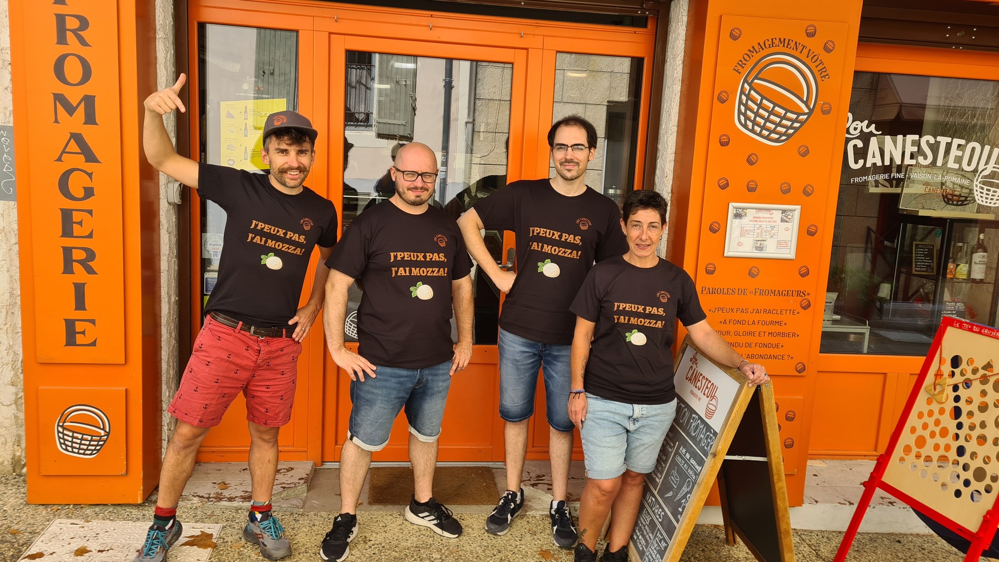 Lou Canesteou, pour les fromages