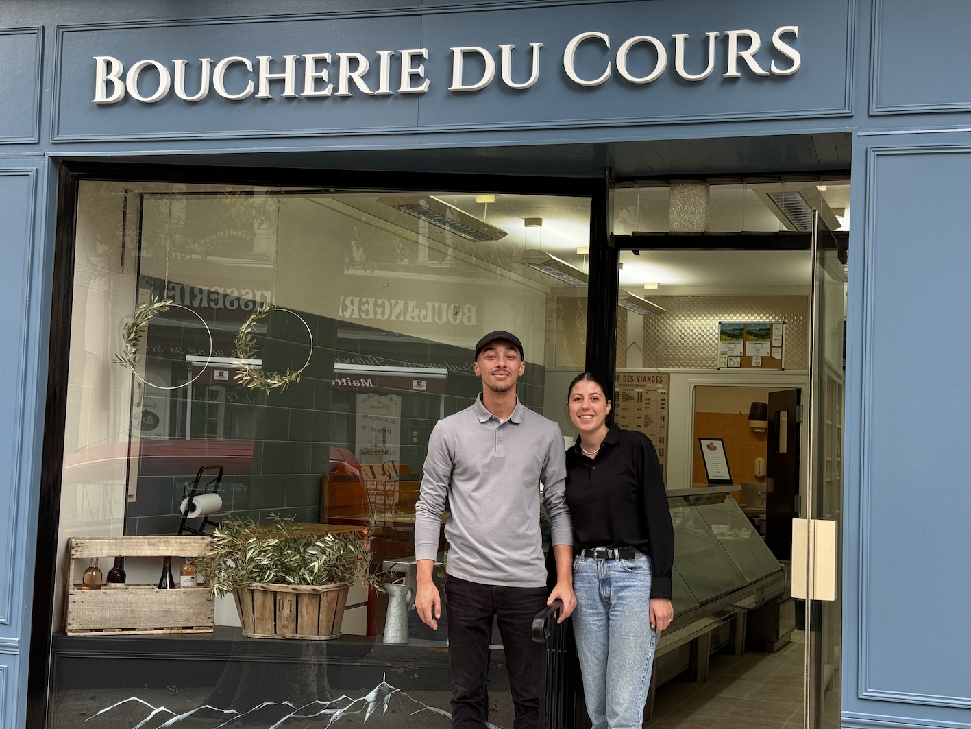 La Boucherie du Cours, à Caromb